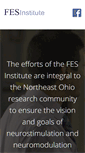 Mobile Screenshot of fesinstitute.org